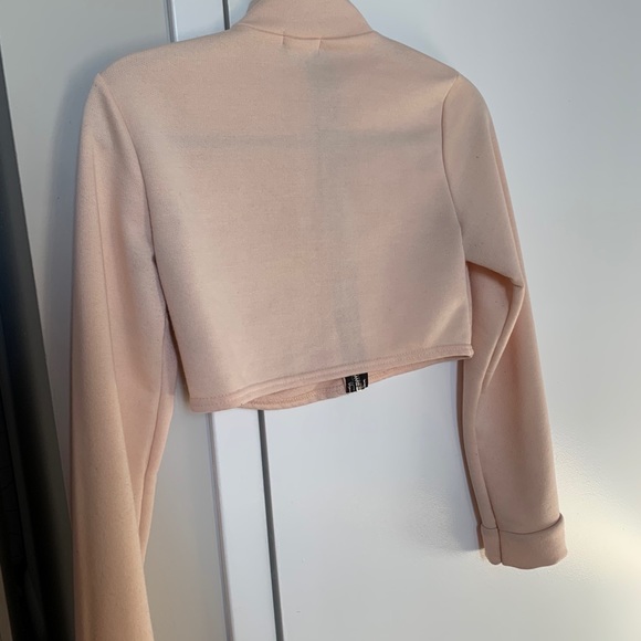 Zip front crop top - Picture 2 of 2